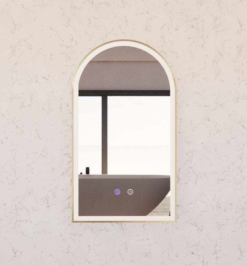 ABS Riva Arch Framed LED Mirror