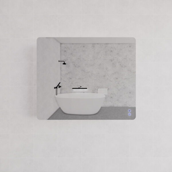 ABS Riva Frameless Rectangle LED Mirror - MLED-S5-7590