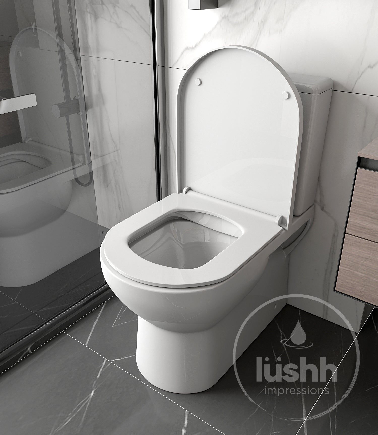 Lushh Maple Back To Wall Toilet Suite LS-MP-BTW-88