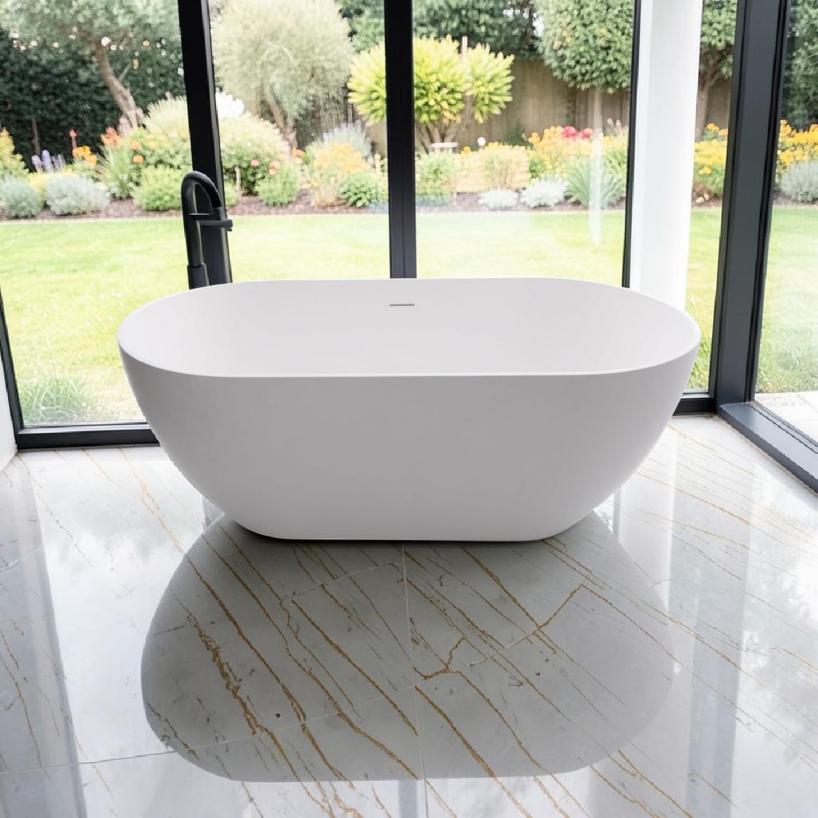 JNK 1700mm Miriam Freestanding Stone Bath