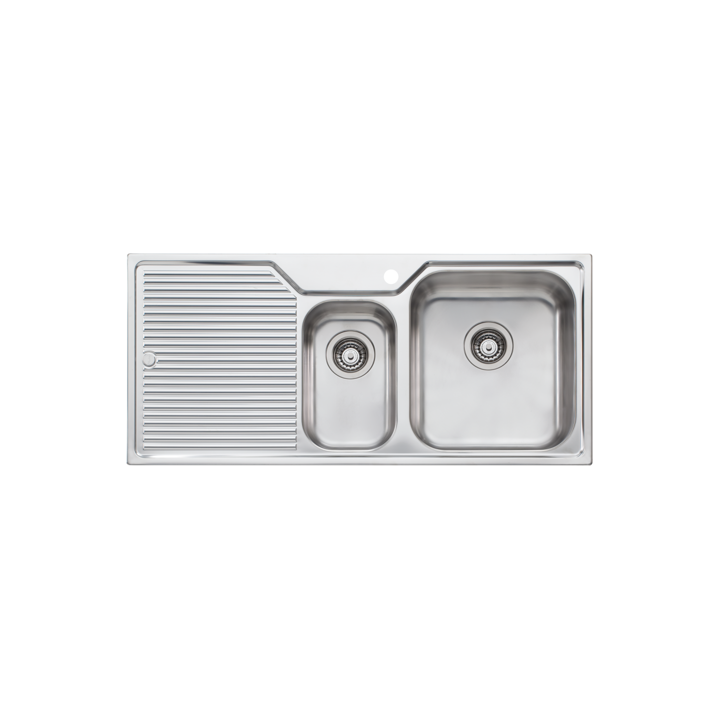 Oliveri Nu-Petite 1 & 1/2 Right Hand Bowl Sink with Drainer NP602