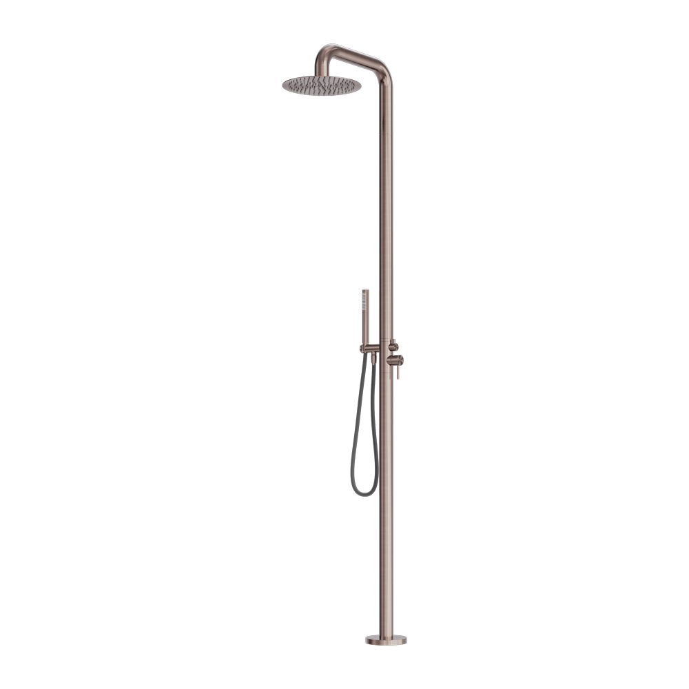 Nero Zen SS316L Outdoor Freestanding Shower Column NR162205a