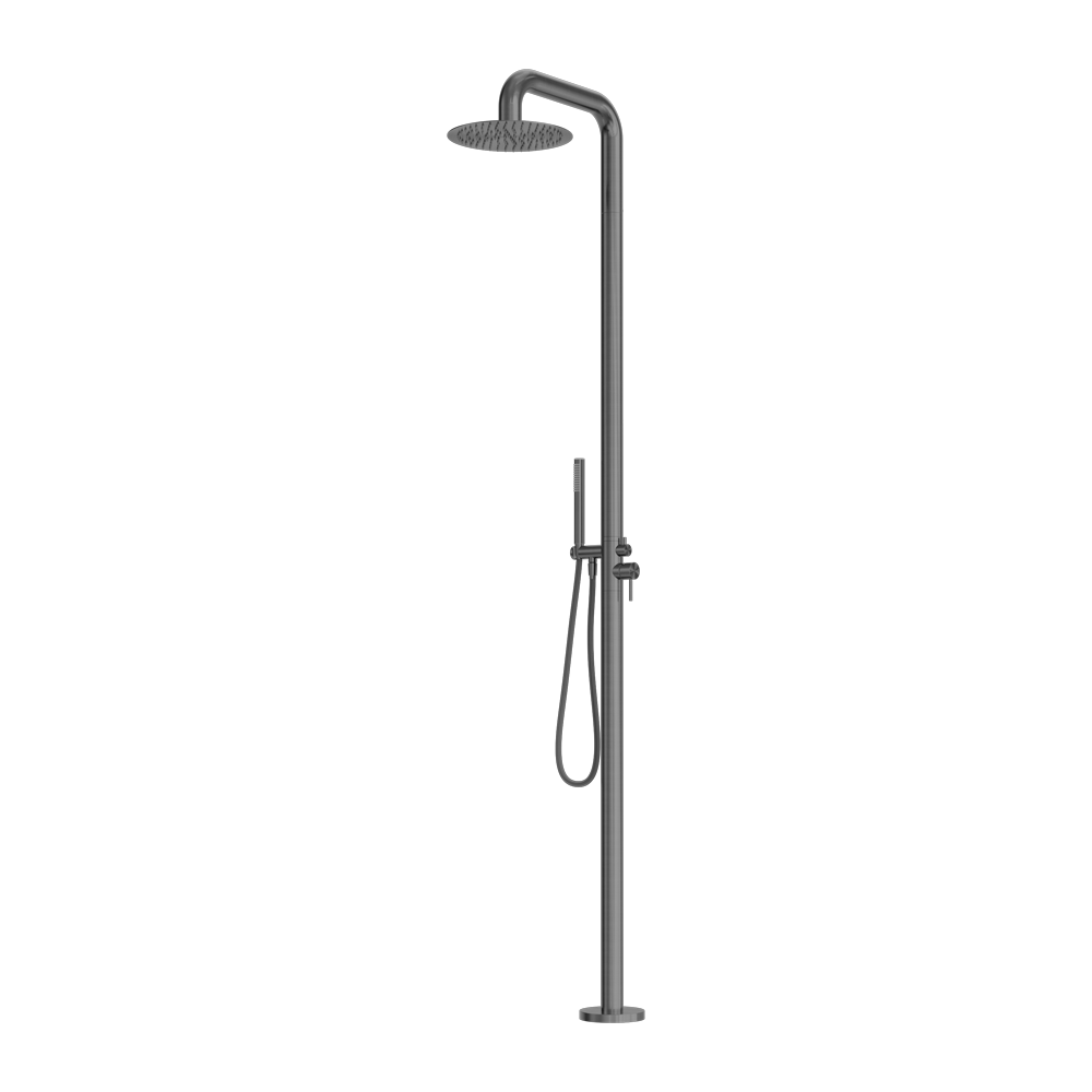Nero Zen SS316L Outdoor Freestanding Shower Column NR162205a