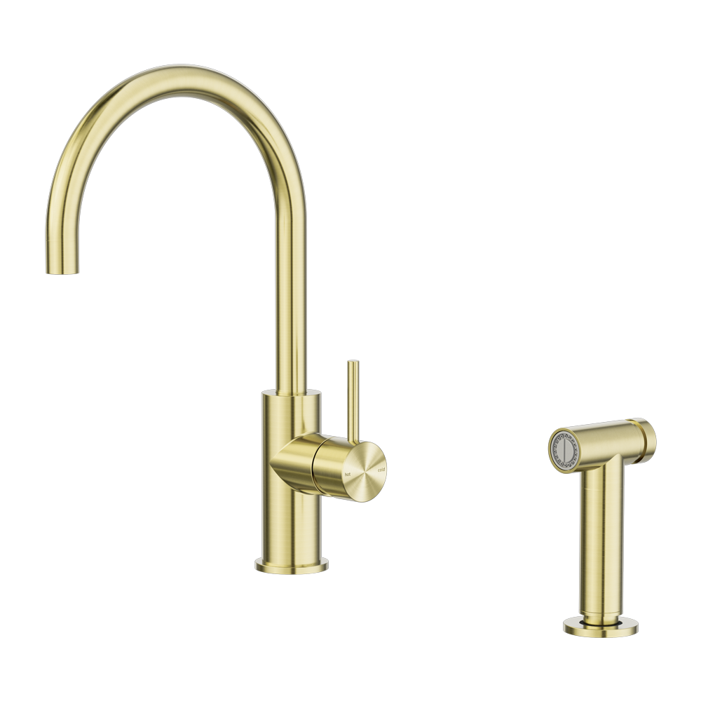 Nero Zen SS316L Kitchen Mixer with Hand Spray NR162208