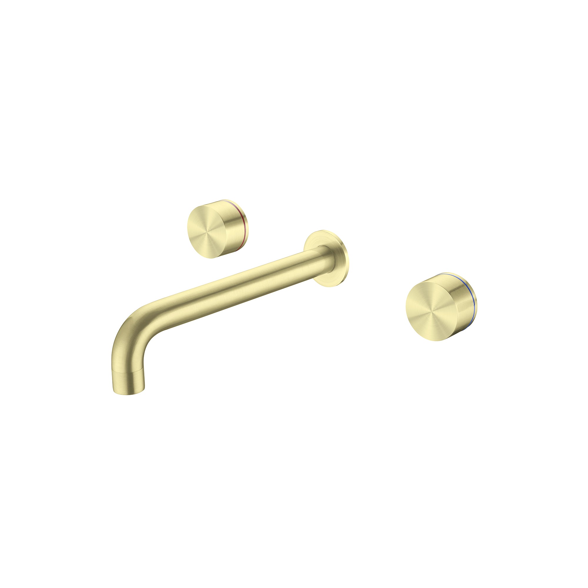 Nero Kara Wall Basin Set, 180/217mm Spout NR211707a