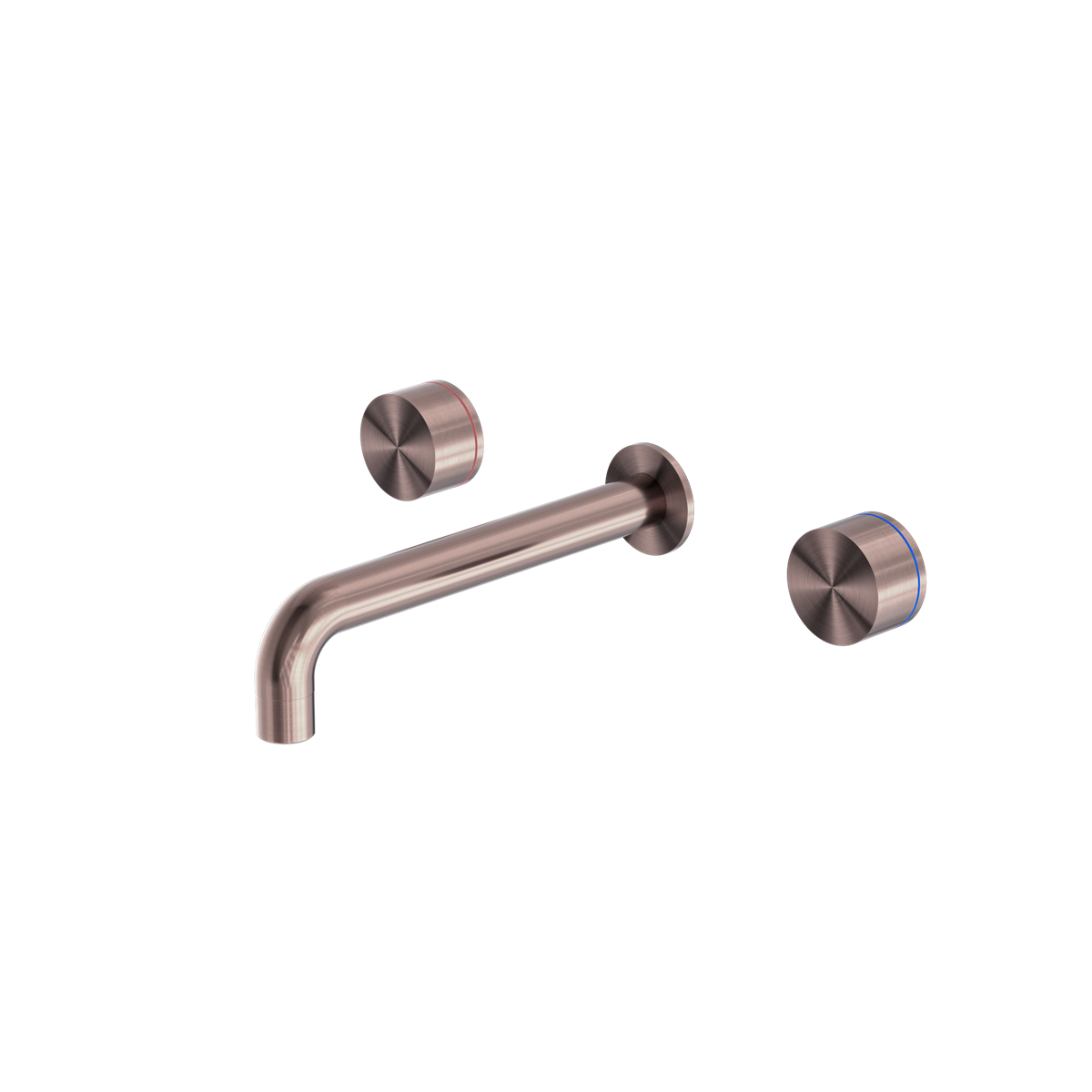 Nero Kara Wall Basin Set, 180/217mm Spout NR211707a