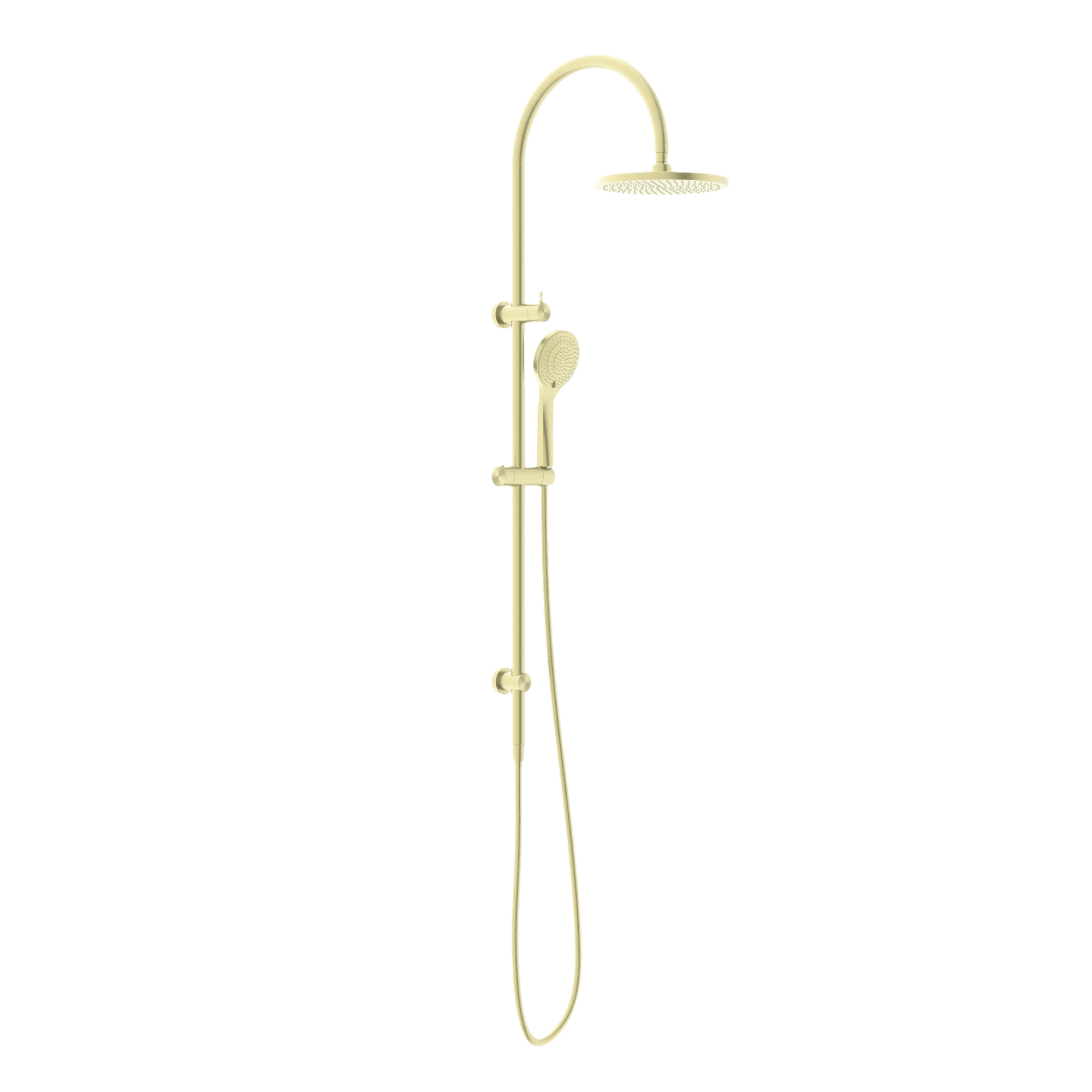 Nero Mecca Gooseneck Twin Air Shower NR221905b