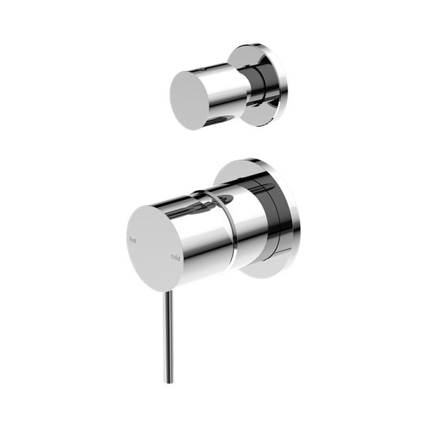 Nero Mecca Shower/Bath Diverter Mixer Separate Plates NR221909t