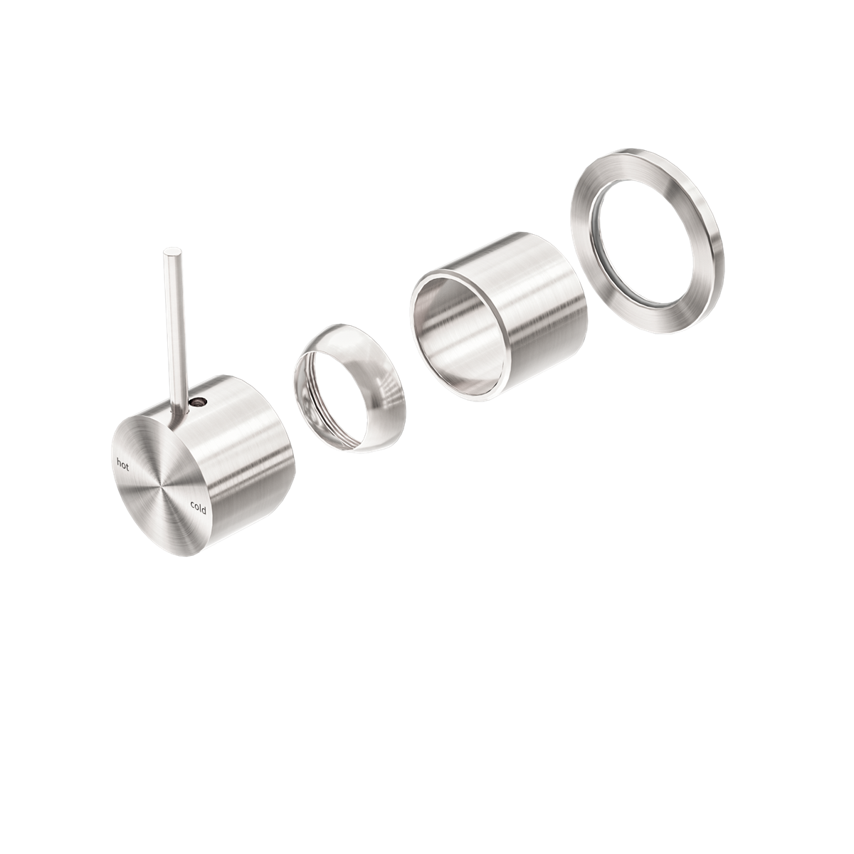Nero Mecca Shower/Bath Mixer Up Handle Trim Kit 60mm Plate NR221911jt