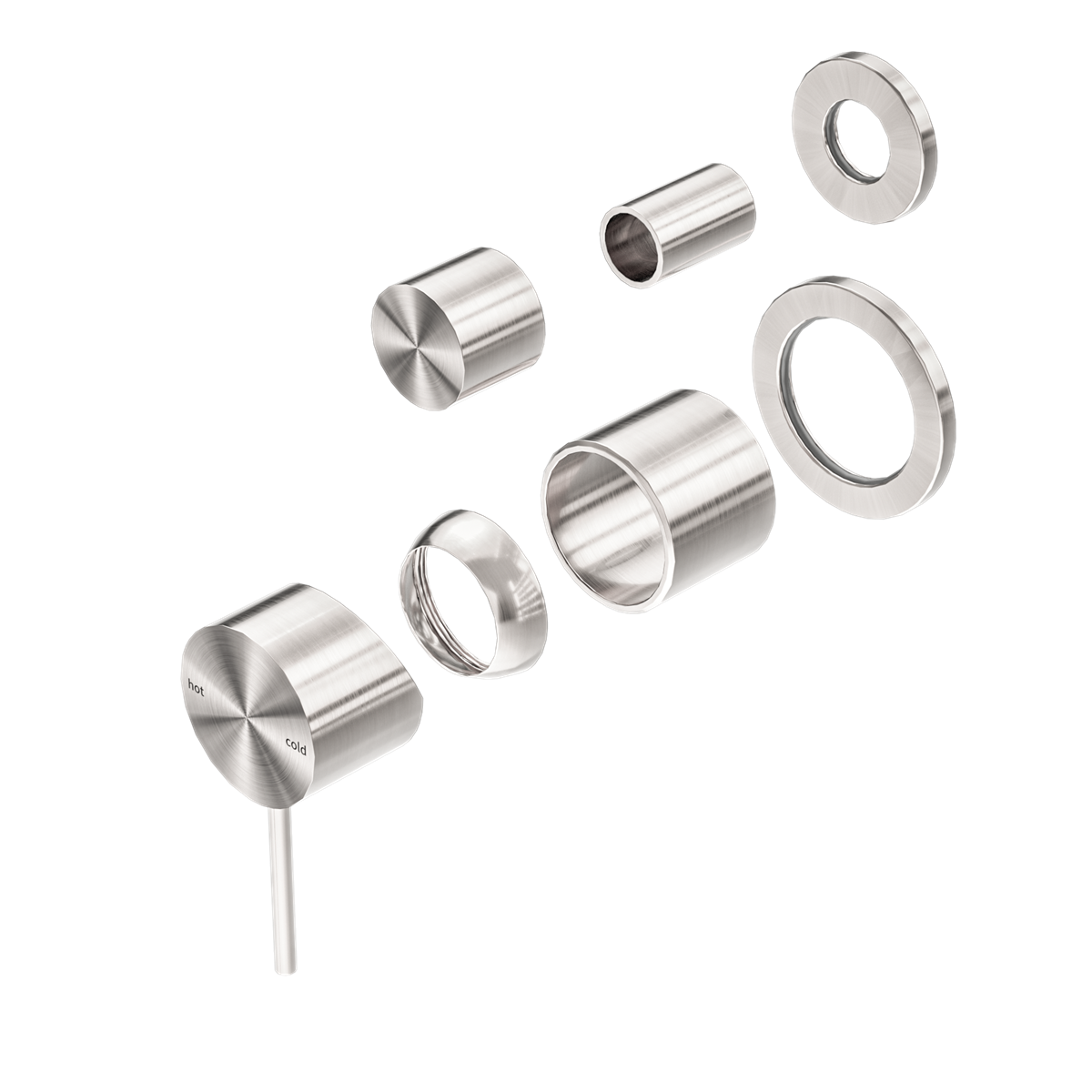 Nero Mecca Shower/Bath Diverter Mixer Trim Kit Separate Plates NR221911st