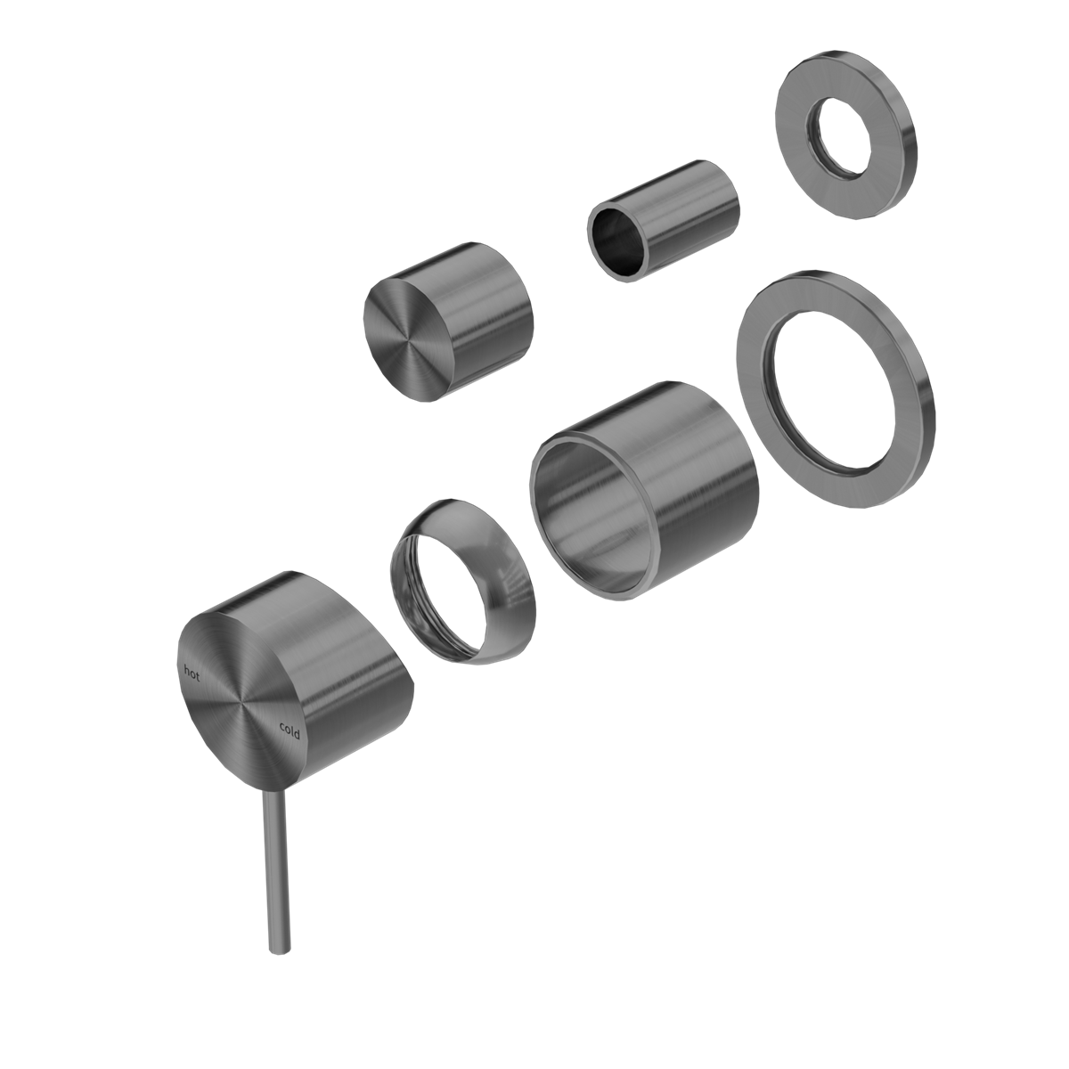 Nero Mecca Shower/Bath Diverter Mixer Trim Kit Separate Plates NR221911st