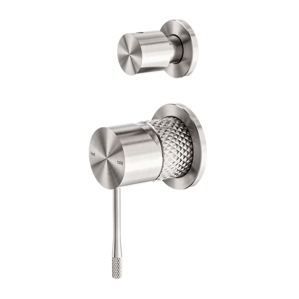 Nero Opal Shower/Bath Diverter Mixer Separate Plates NR251909e