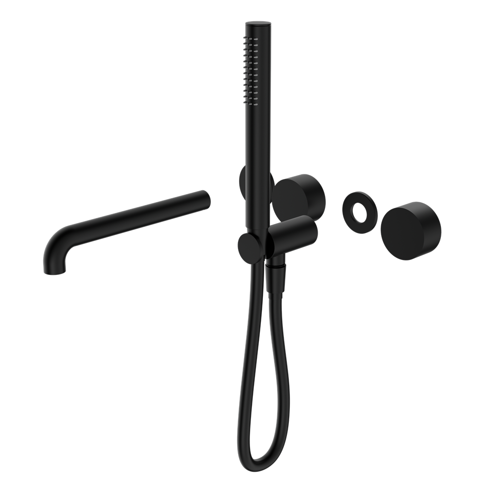 Nero Kara Progressive Shower System with Spout Trim Kit Separate Plates NR271903bt