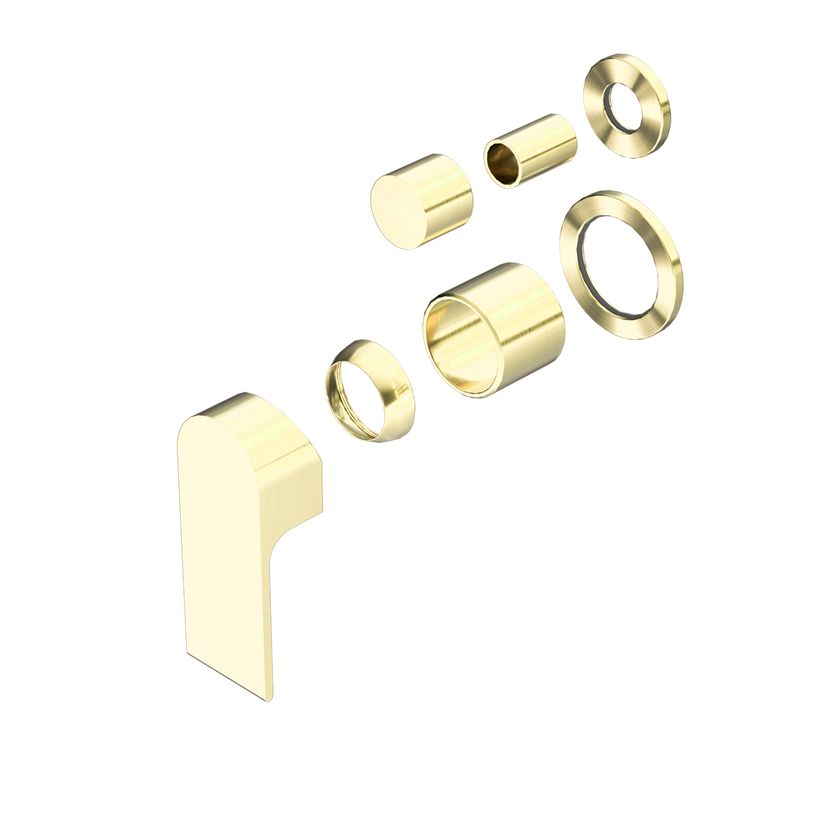 Nero Bianca Shower/Bath Diverter Mixer Trim Kit Separate Plates NR321511gt