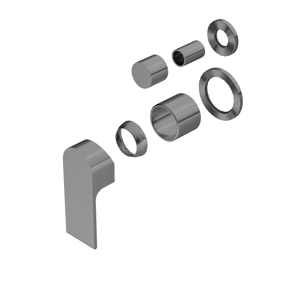 Nero Bianca Shower/Bath Diverter Mixer Trim Kit Separate Plates NR321511gt