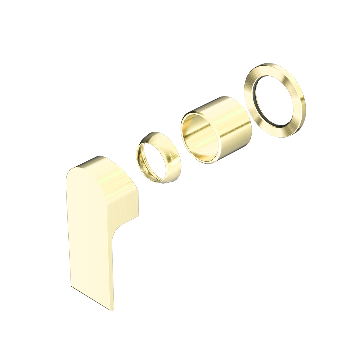 Nero Bianca Shower/Bath Mixer Trim Kit 80mm Plate NR321511dt