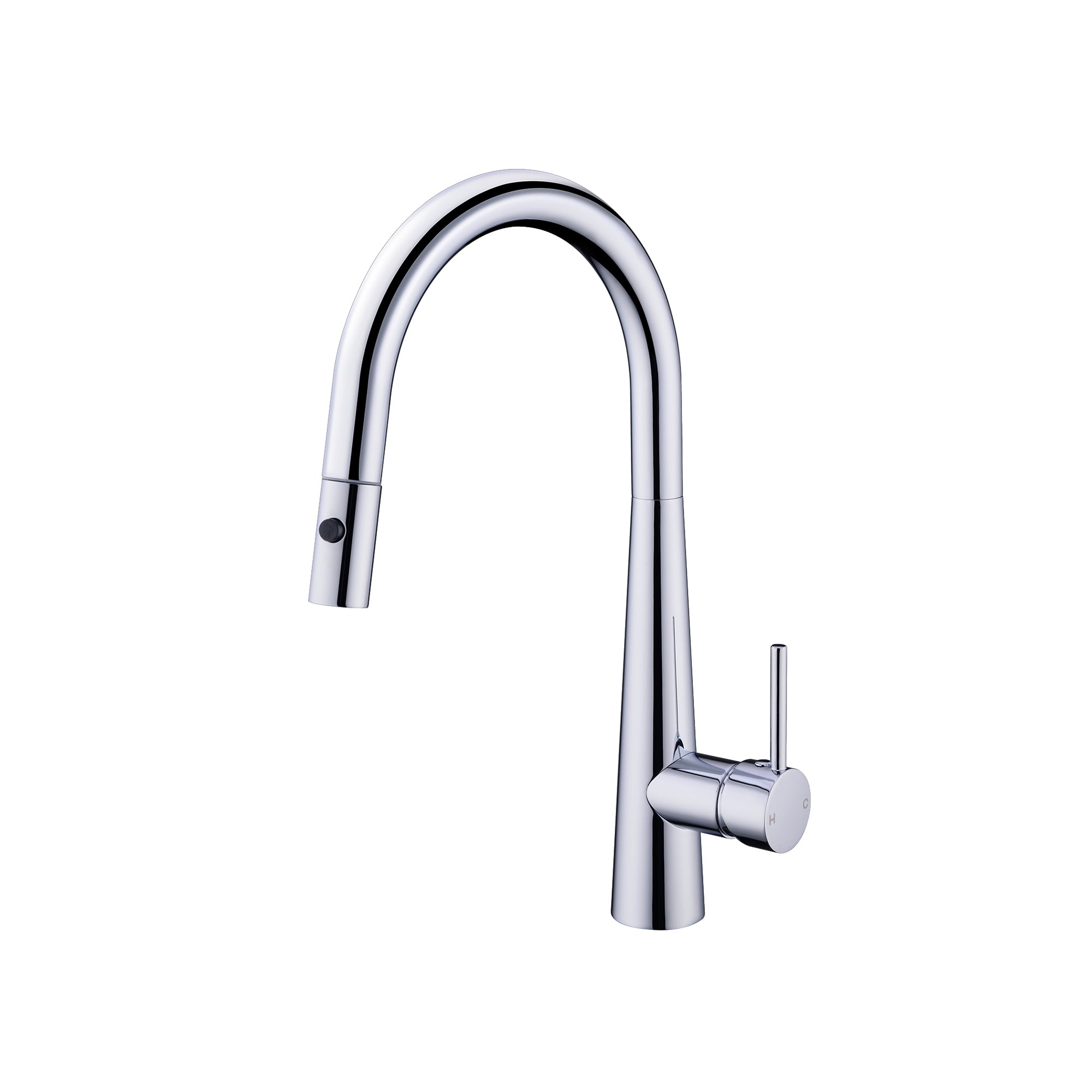 Nero Dolce Gooseneck Pullout Sink Mixer with Vegie Spray NR581009c