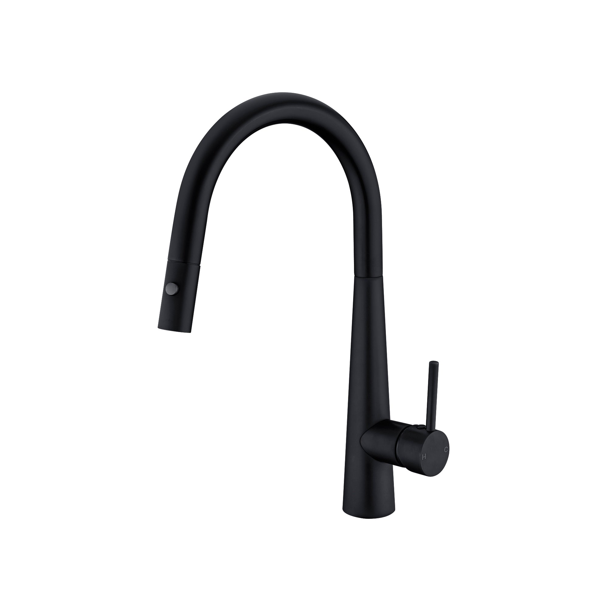 Nero Dolce Gooseneck Pullout Sink Mixer with Vegie Spray NR581009c
