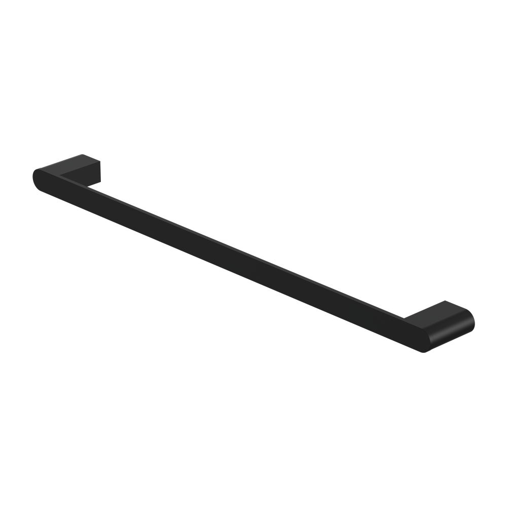 Nero Bianca 800mm Single Towel Rail NR9030