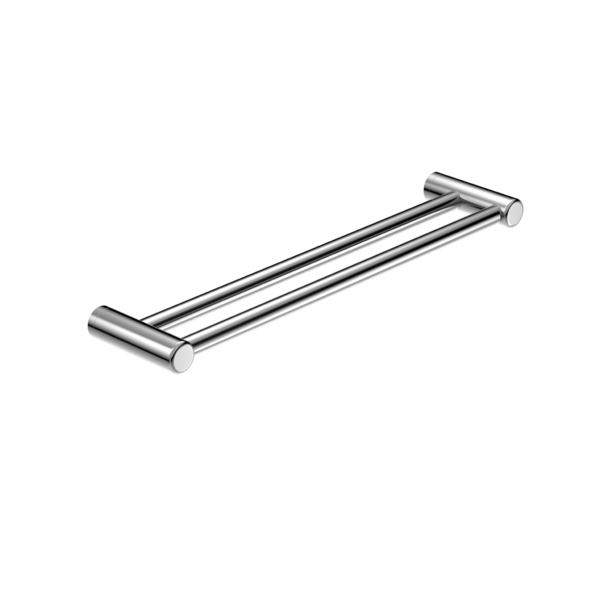Nero Mecca Care 25mm Grab Double Towel Rail 600mm NRCR2524D