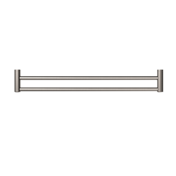 Nero Mecca Care 25mm Grab Double Towel Rail 900mm NRCR2530D