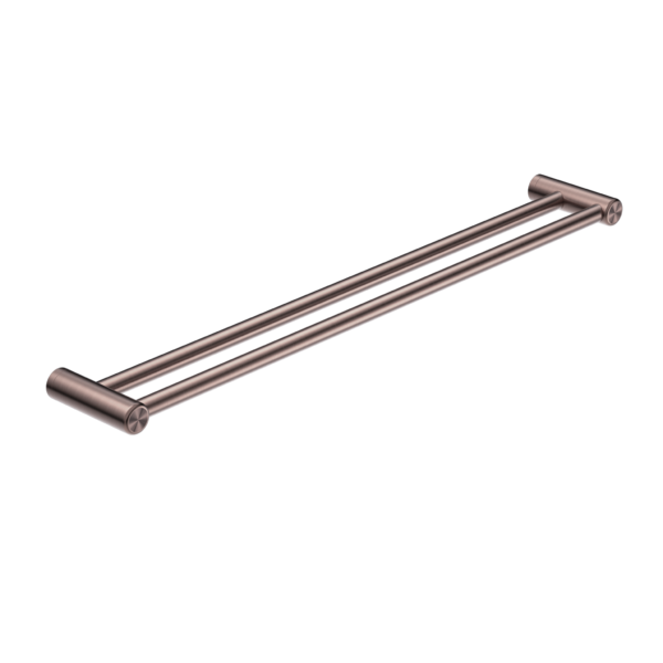 Nero Mecca Care 25mm Grab Double Towel Rail 900mm NRCR2530D