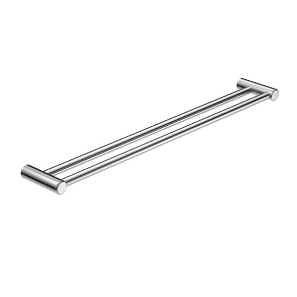 Nero Mecca Care 25mm Grab Double Towel Rail 900mm NRCR2530D