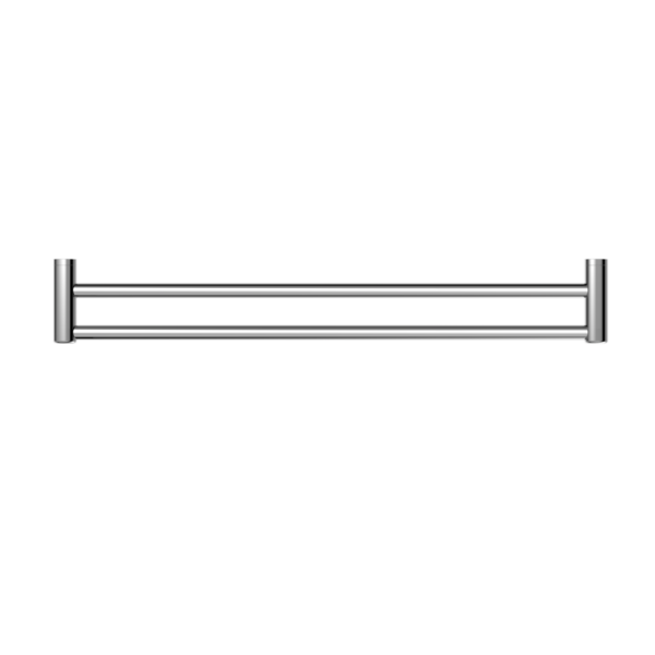 Nero Mecca Care 25mm Grab Double Towel Rail 900mm NRCR2530D