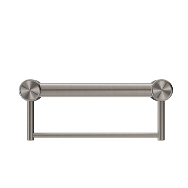 Nero Mecca Care 32mm Grab Rail with Towel Holder 300mm NRCR3212B