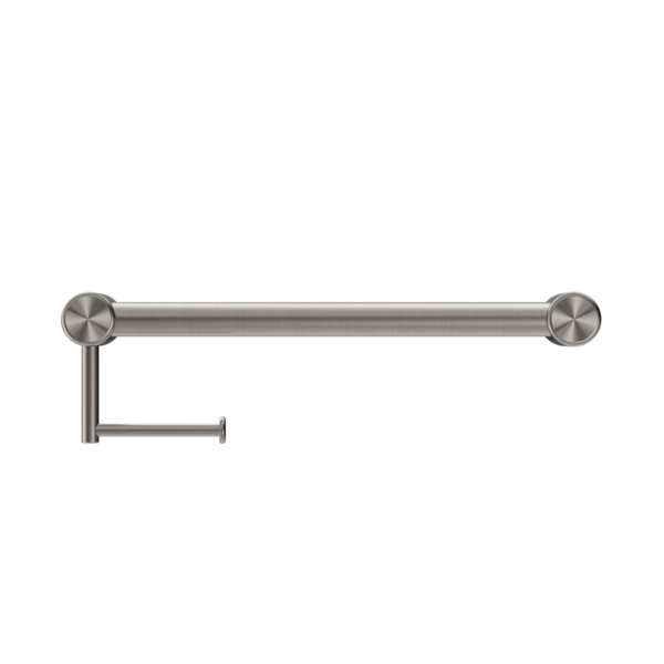 Nero Mecca Care 32mm Grab Rail with Toilet Roll Holder 450mm NRCR2518A