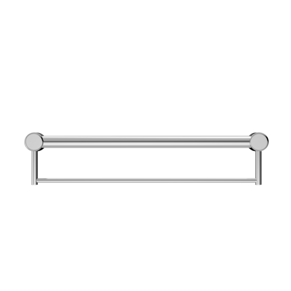 Nero Mecca Care 32mm Grab Rail with Towel Holder 600mm NRCR3224B