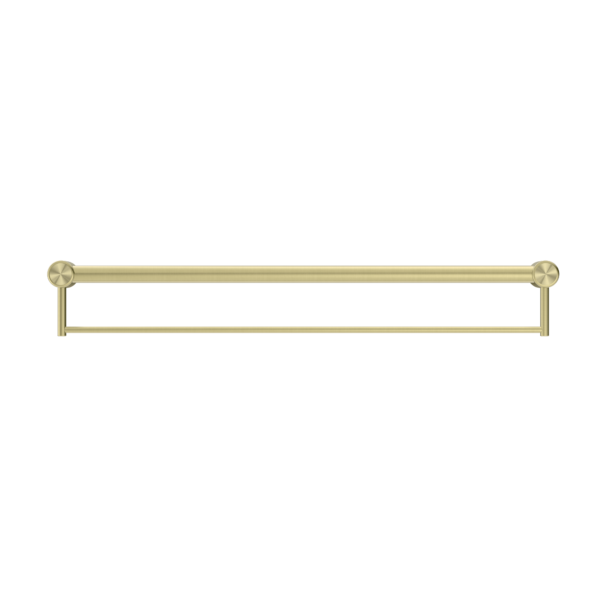 Nero Mecca Care 32mm Grab Rail with Towel Holder 900mm NRCR3230B