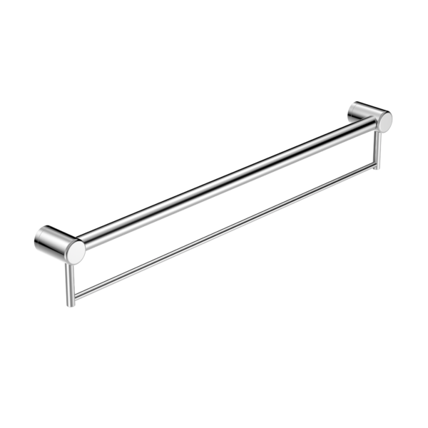 Nero Mecca Care 32mm Grab Rail with Towel Holder 900mm NRCR3230B