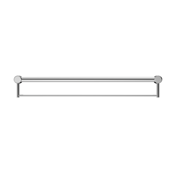 Nero Mecca Care 32mm Grab Rail with Towel Holder 900mm NRCR3230B