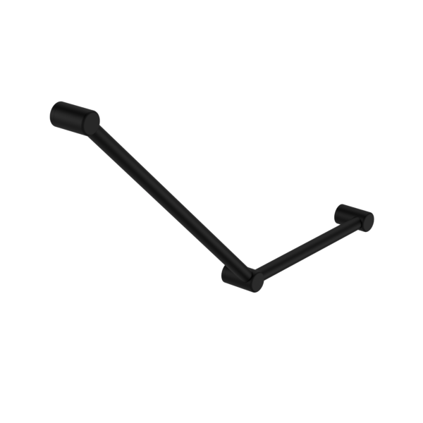 Nero Mecca Care 32mm Ambulant 45 Degree Grab Rail 750 x 450mm NRCR3245A