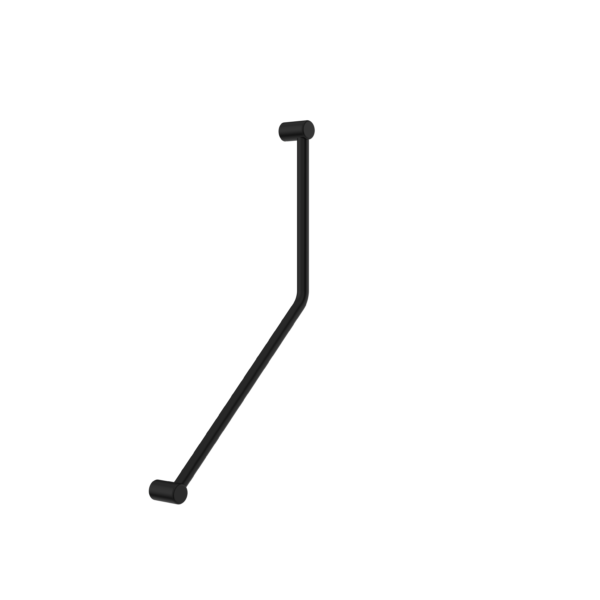 Nero Mecca Care 32mm Ambulant 45 Degree Grab Rail 450 x 650mm NRCR3245D