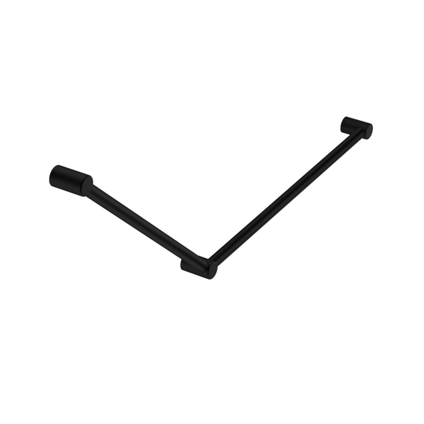 Nero Mecca Care 32mm DDA 45 Degree Grab Rail 750 x 900mm NRCR3245