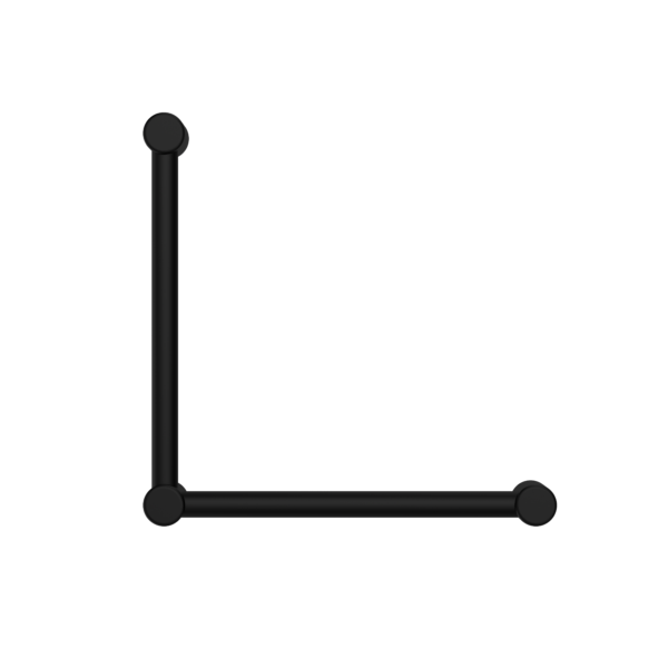 Nero Mecca Care 32mm Ambulant 90 Degree Grab Rail 450 x 450mm NRCR3290A