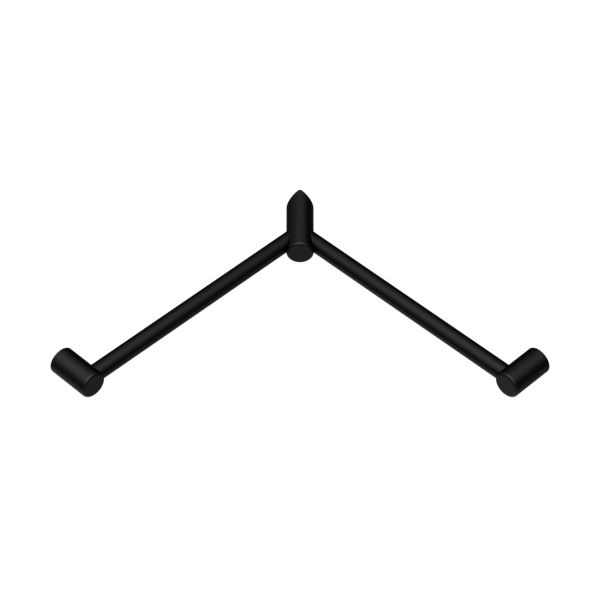 Nero Mecca Care 32mm Wrap Around Corner Grab Rail 600 x 600mm NRCR3290W