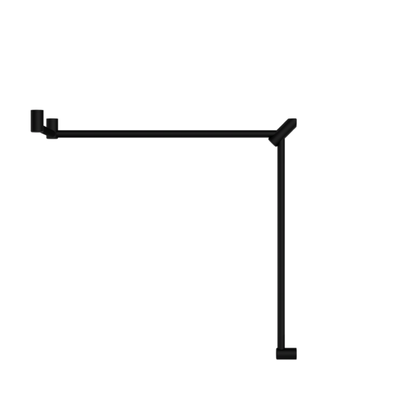 Nero Mecca Care 32mm DDA 90 Degree Continuous Grab Rail 600 x 1065 x 1025mm NRCR3290C