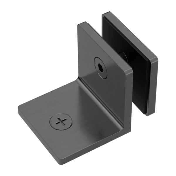 Nero 90 Degree Glass to Wall Shower Screen Bracket 10mm NRSH204
