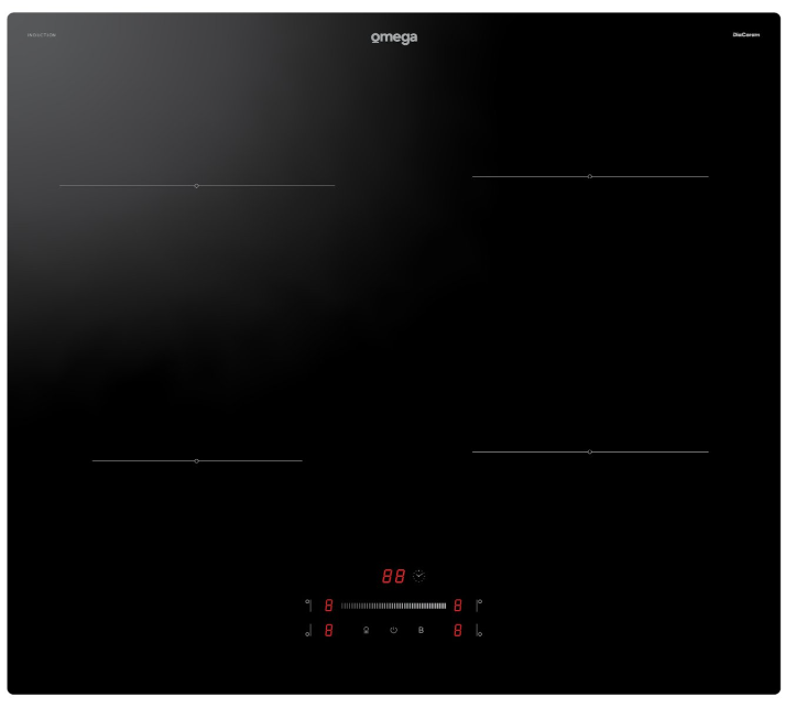 Omega 60cm Induction Cooktop OCI604TCOM