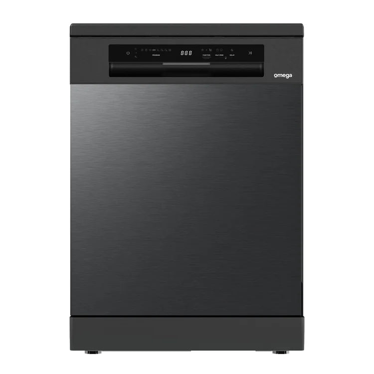 Omega 60cm Dishwasher Black ODWF6015BXCOM
