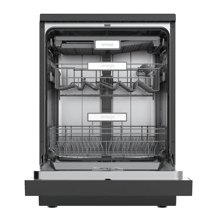Omega 60cm Dishwasher Black ODWF6015BXCOM