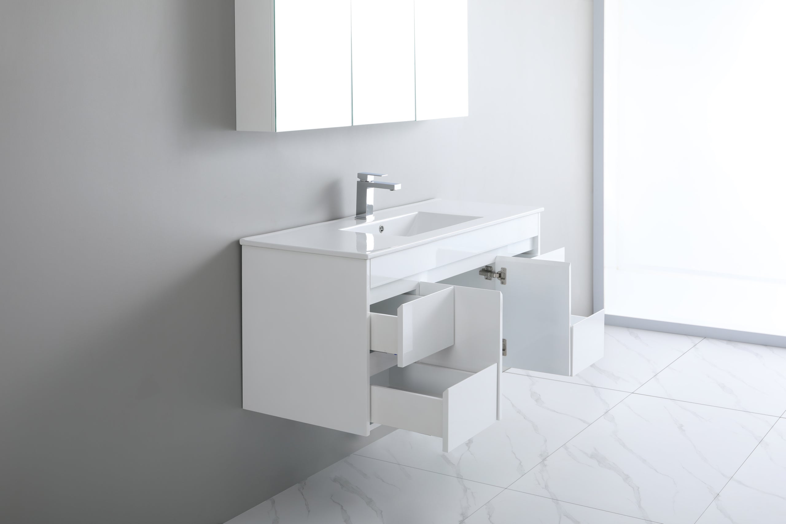 Polar 1200mm PVC Wall Hung Vanity