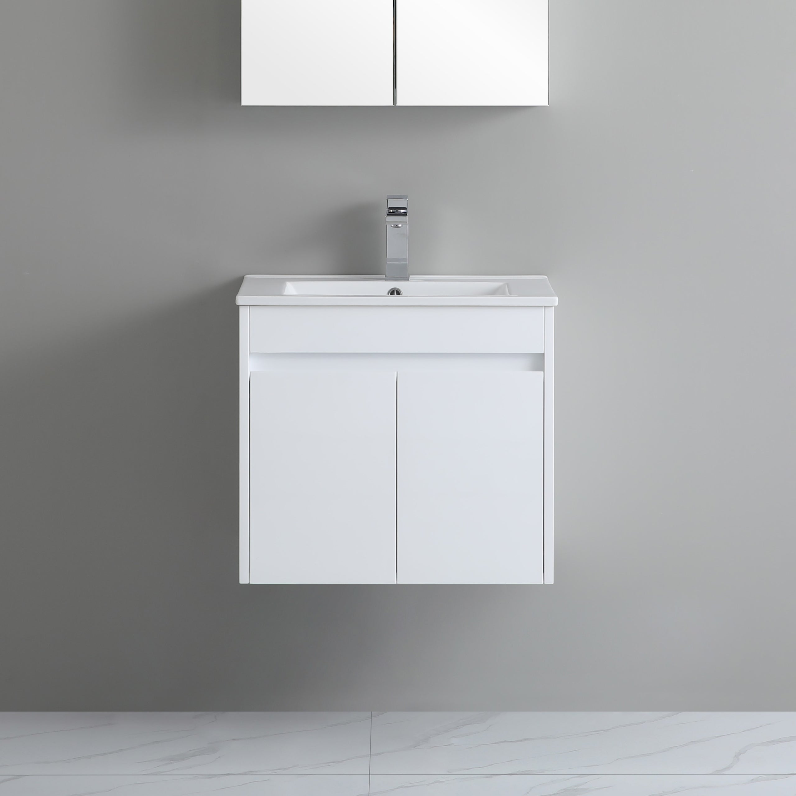 Polar 600mm PVC Wall Hung Vanity