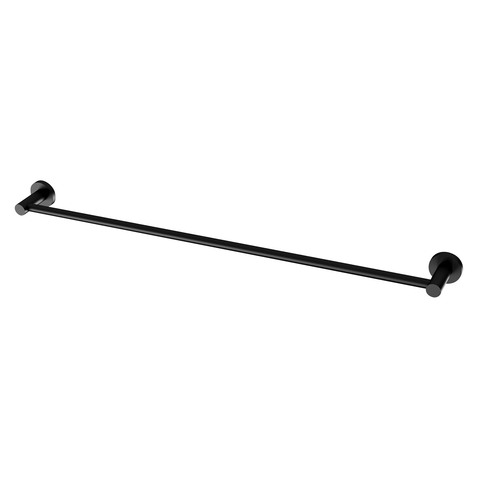 Phoenix Radii 800mm Single Towel Rail Round Plate RA803