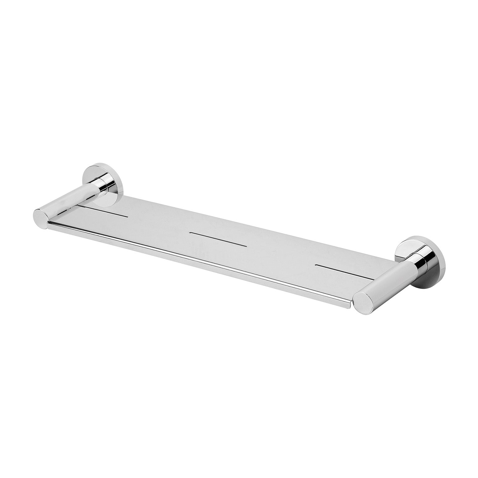 Phoenix Radii Metal Shower Shelf Round Plate Chrome RA886 CHR