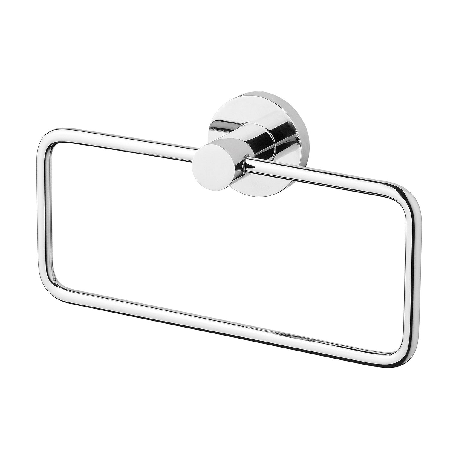 Phoenix Radii Hand Towel Holder Round Plate RA893