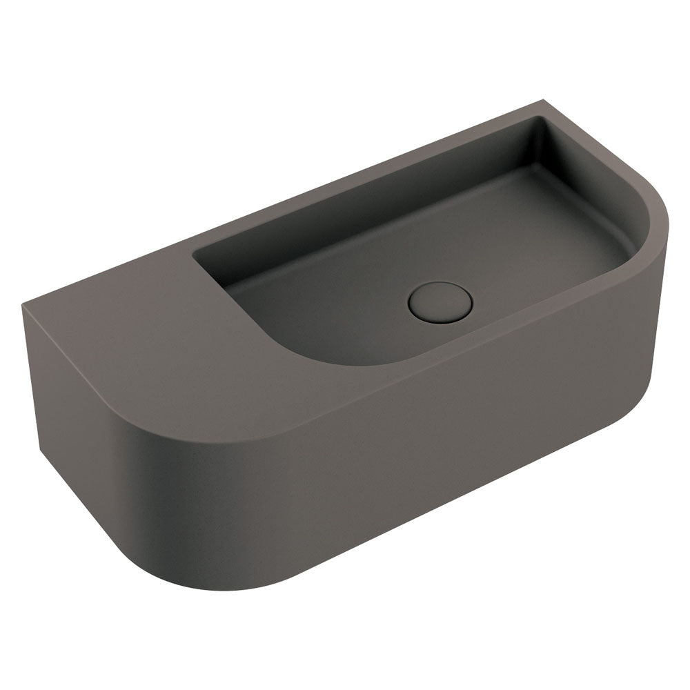 Fienza Blanca Wall Hung Concrete Basin RB061
